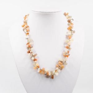 Sandstone 2 Strand Nugget Necklace