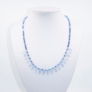 Swarovski and Crystal Teardrop Necklace