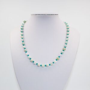 Burma Jade and Crystal Necklace