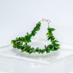 Diopside Chip Bracelet