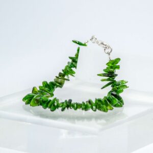 Diopside Chip Bracelet